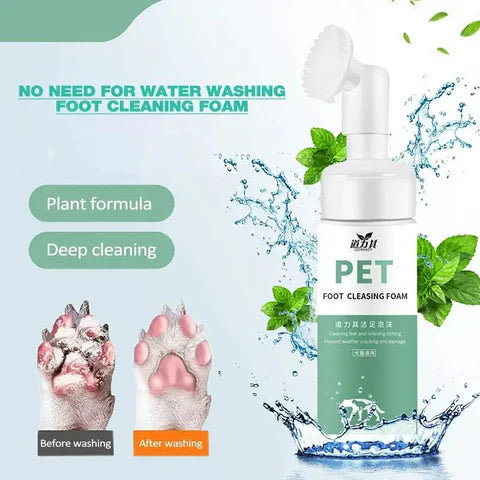 Paw Cleaning Foam Mousse